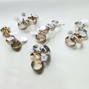 Elegant Stainless Steel Men's Rings